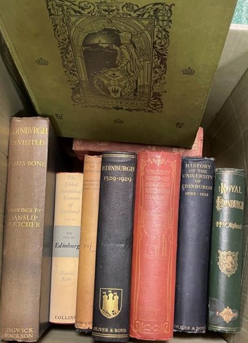 Lot 315 - Edinburgh interest, about 50 vols., late 19th...