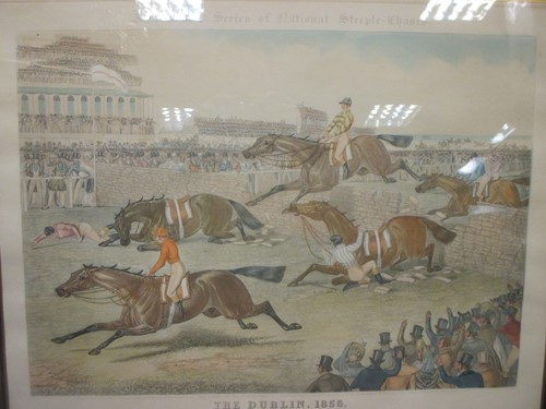 Lot 211 - A handcoloured aquatint after James Pollard of...
