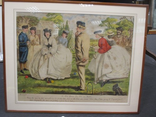 Lot 221 - A set of six John Leech coloured lithographs...
