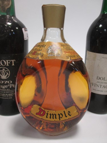 Lot 21 - Bollinger 1973, Haig Dimple whisky, two 1970...