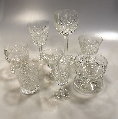 Lot 37 - A part suite of Stuart cut glassware/objects...