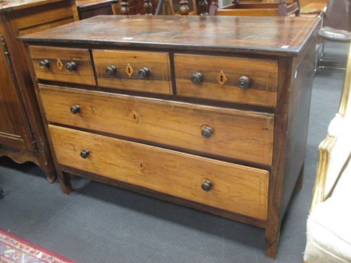 Lot 319 - A 19th century South African type hardwood...