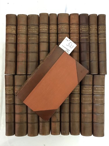 Lot 533 - DICKENS (Charles) Works, Complete Edition in...