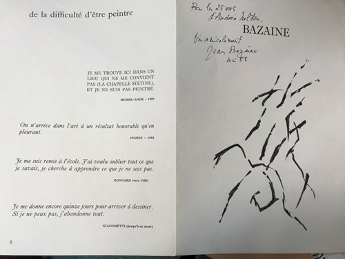 Lot 321 - Jean Rene Bazaine (French 1904-1995)