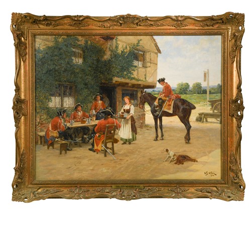 Lot 271 - William Barnes Wollen, RI, ROI (British, 1857-1936)