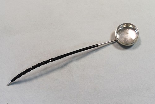 Lot 633 - Glasgow - A rare Victorian silver punch ladle