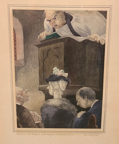 Lot 325 - Francis King (British. 20th Century)