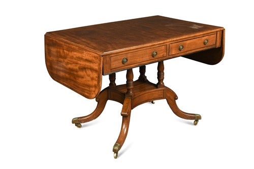Lot 574 - A Regency mahogany sofa table