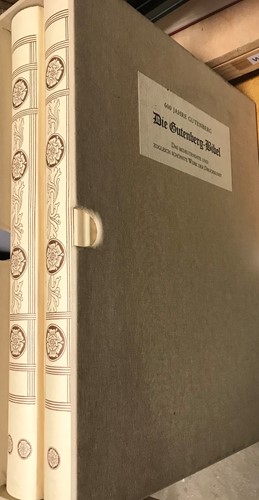 Lot 518 - Gutenberg Bible Facsimile.