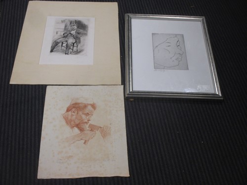 Lot 222 - Horace Brodzky (Australian 1885-1969), Head of...