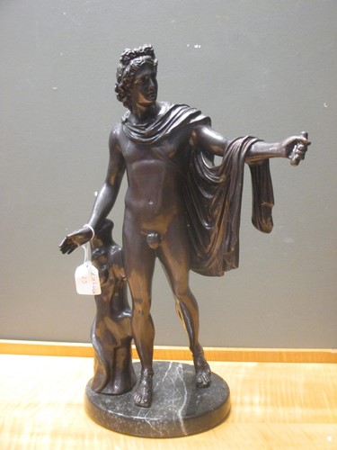 Lot 52 - A reproduction bronze of The Apollo Belvedere...