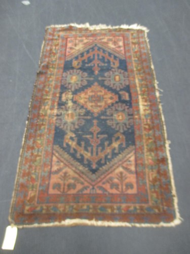 Lot 547 - A Hamadan carpet and another (2)