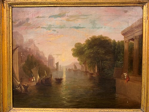 Lot 280 - Manner of Claude Lorrain