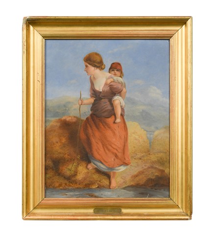 Lot 590 - Attributed to James John Hill, RBA (British, 1811-1882)