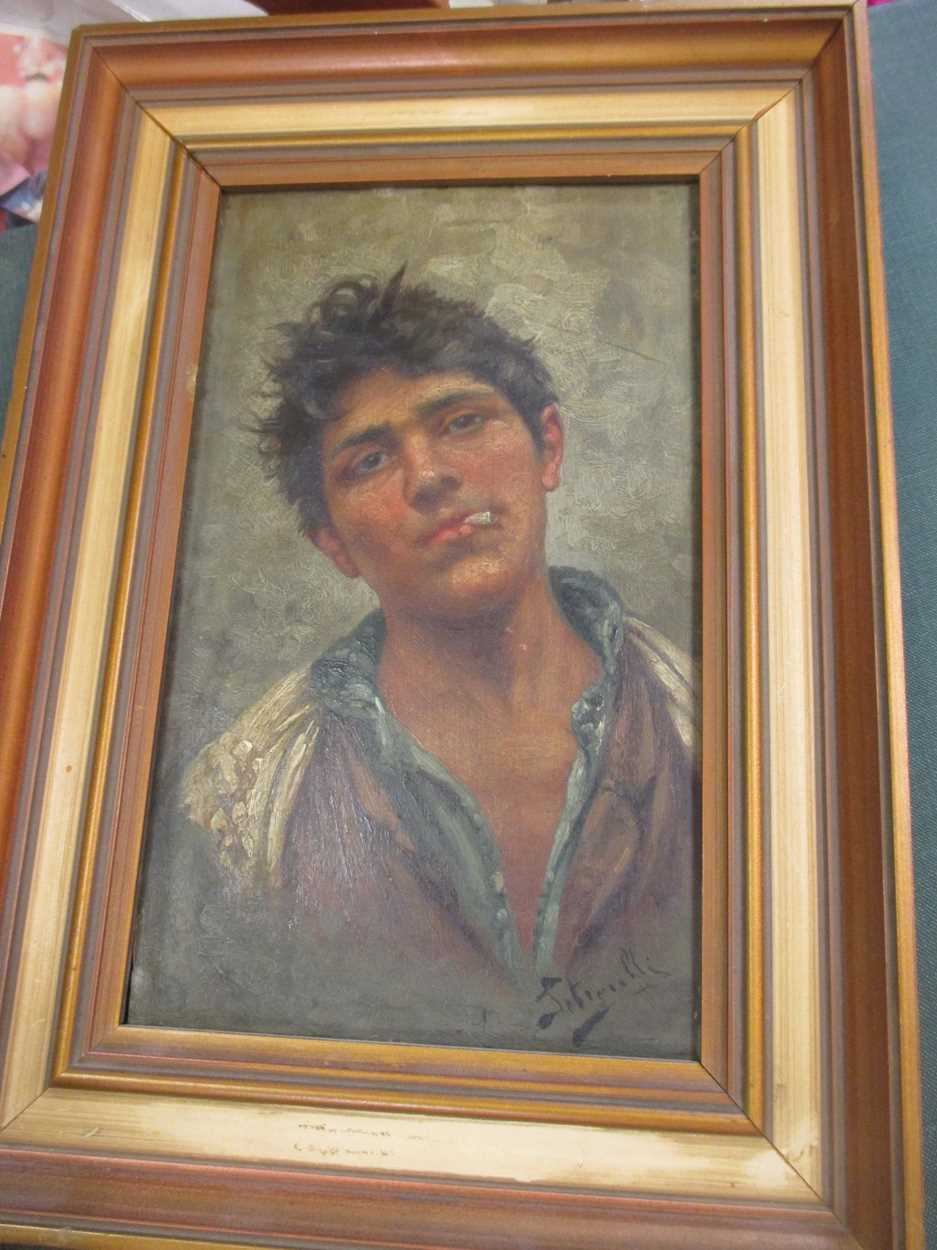 Lot 298 - Arturo Petrocelli (Italian, 1856-1926)