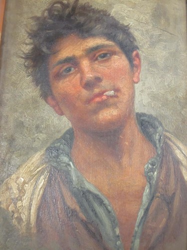 Lot 298 - Arturo Petrocelli (Italian, 1856-1926)