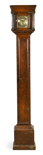 Lot 427 - A 30 hour longcase clock of small proportions, 18th century and later