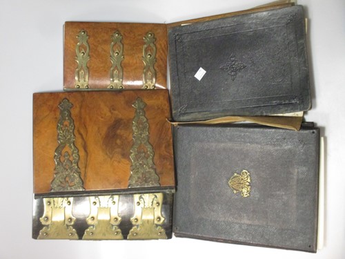 Lot 73 - A collection of three 19th century walnut and...
