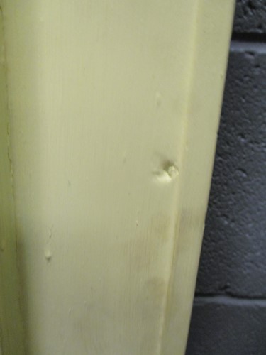 Lot 425 - Painted frame wall mirror, 190 x 140cm