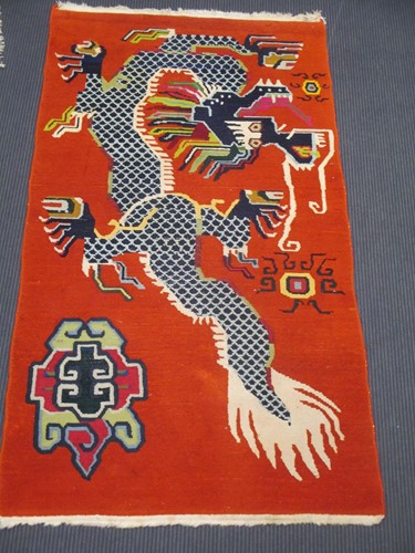 Lot 545 - Five assorted Chinese rugs
