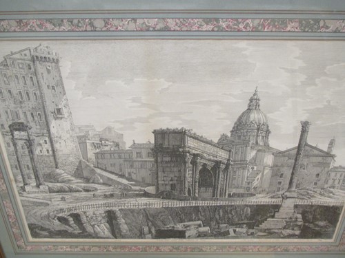 Lot 259 - Two views of Rome by Rossini, circa 1822 or...