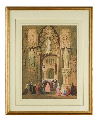 Lot 233 - Samuel Prout, OWS (British 1783-1852)