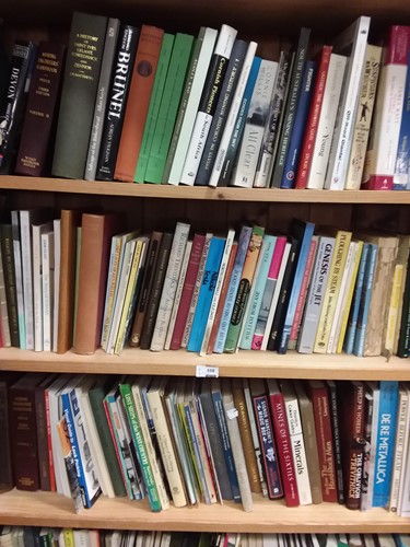 Lot 558 - Books on Cornwall, including mining and engineering.