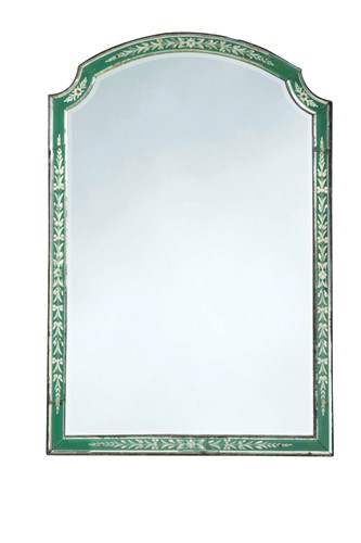 Lot 406 - A 19th century Venetian wall mirror