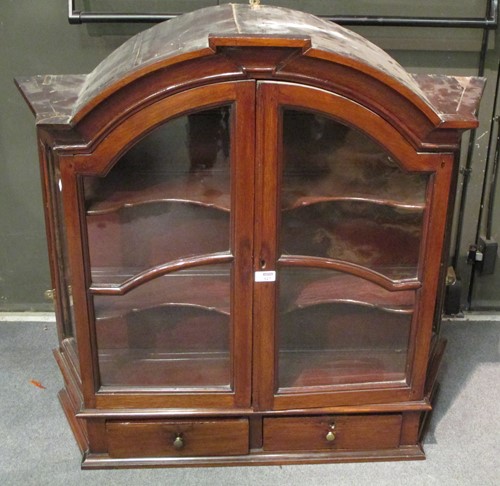 Lot 527 - A 19th century Dutch walnut and oak dome...