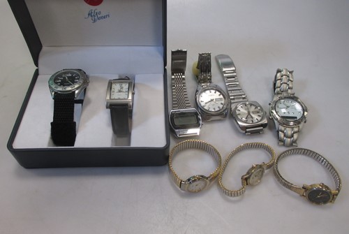 Lot 148 - A collection of modern wristwatches, including...