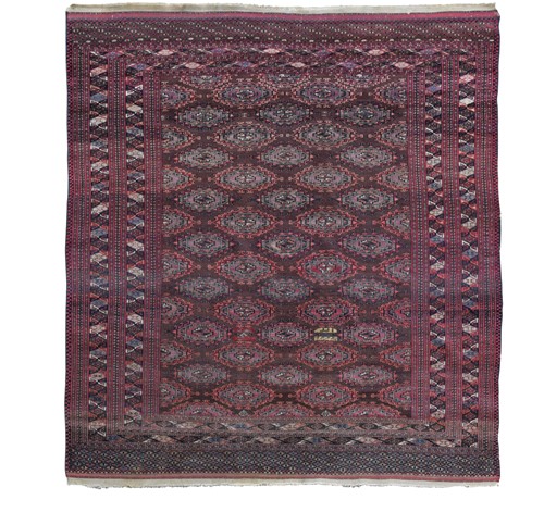 Lot 525 - A signed Bokhara carpet