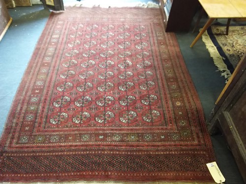 Lot 550 - A Bokhara carpet