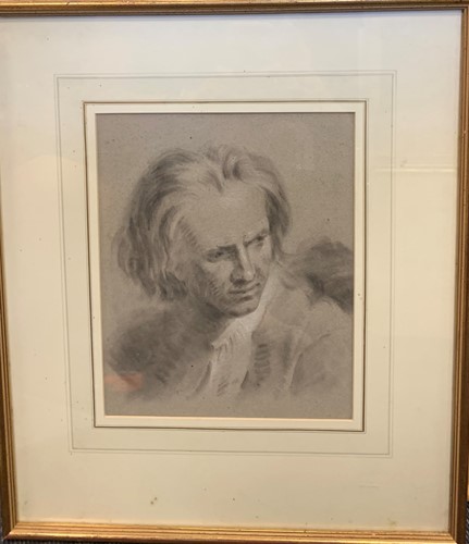 Lot 213 - A Portrait study of Beethoven