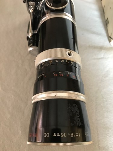 Lot 1 - Bolex H16 Reflex cine camera