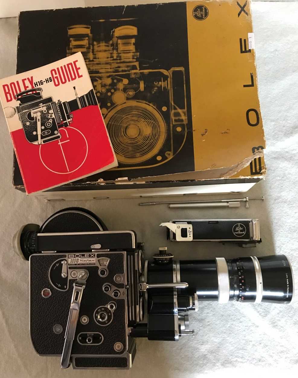 Lot 1 - Bolex H16 Reflex cine camera