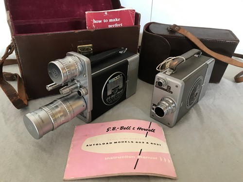Lot 4 - Two Bell & Howell 16mm Autoload cine cameras