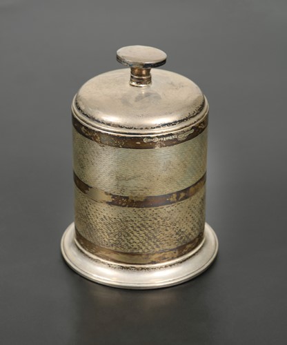 Lot 123 - A silver cigarette dispenser by J. Collyer Ltd.