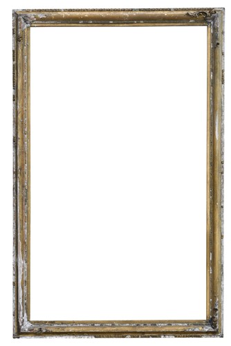 Lot 303 - A 19th Century gilt and gesso picture frame of monumental proportions