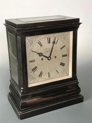 Lot 46 - A Regency bracket clock