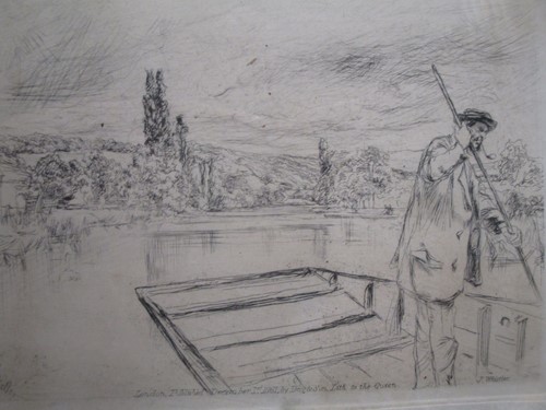 Lot 520 - James McNeill Whistler PRBA (American 1834-1903)
