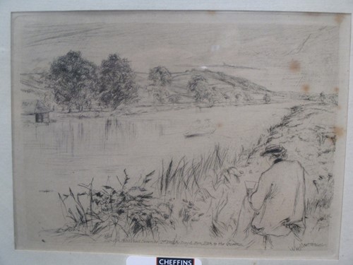Lot 521 - James McNeill Whistler PRBA (American 1834-1903)