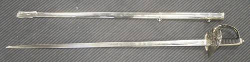 Lot 70 - An officer's dress sword by Hawkes & Co