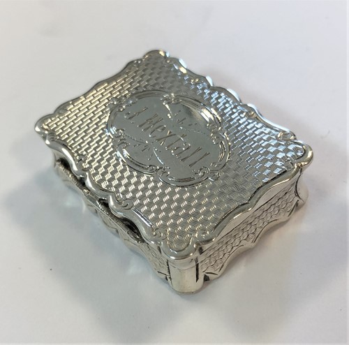 Lot 379 - A Victorian silver snuff box by George Unite
