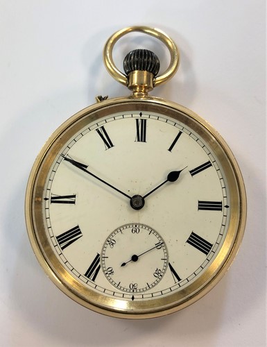 Lot 274 - Richard Henry, London - A Victorian 18ct gold open-faced pocket watch