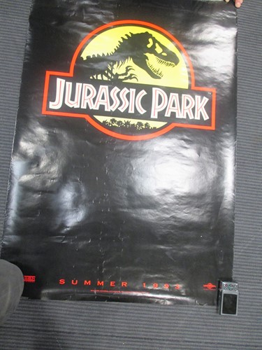 Lot 306 - Two Jurassic Park advertising posters, 1993