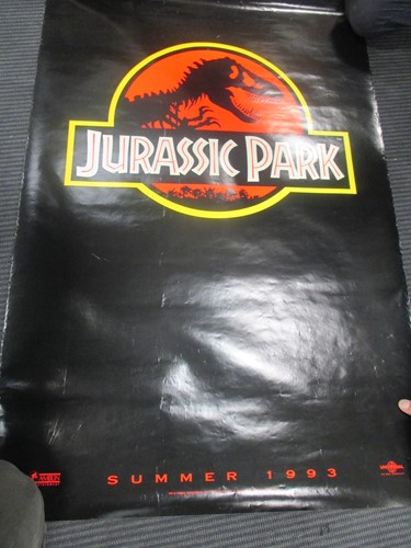 Lot 306 - Two Jurassic Park advertising posters, 1993