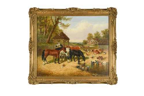 Lot 66 - Manner of John Frederick Herring Jnr. (British, 1815-1907)