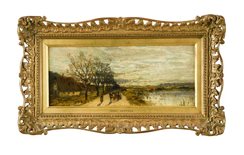 Lot 653 - Karl Heffner (German, 1849-1925)