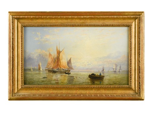 Lot 573 - Adolphus Knell (British, fl. 1860-1890)
