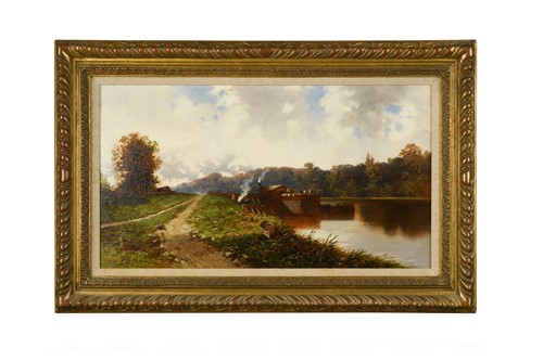 Lot 656 - Eugène Cicéri (French, 1813-1890)